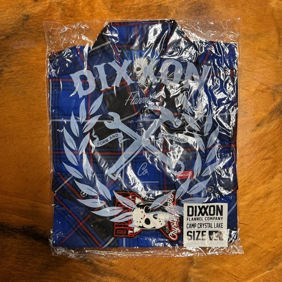 NWT RARE Horror Set Dixxon Flannels Camp Crystal Lake The Voorhees The Myers - Picture 6 of 7